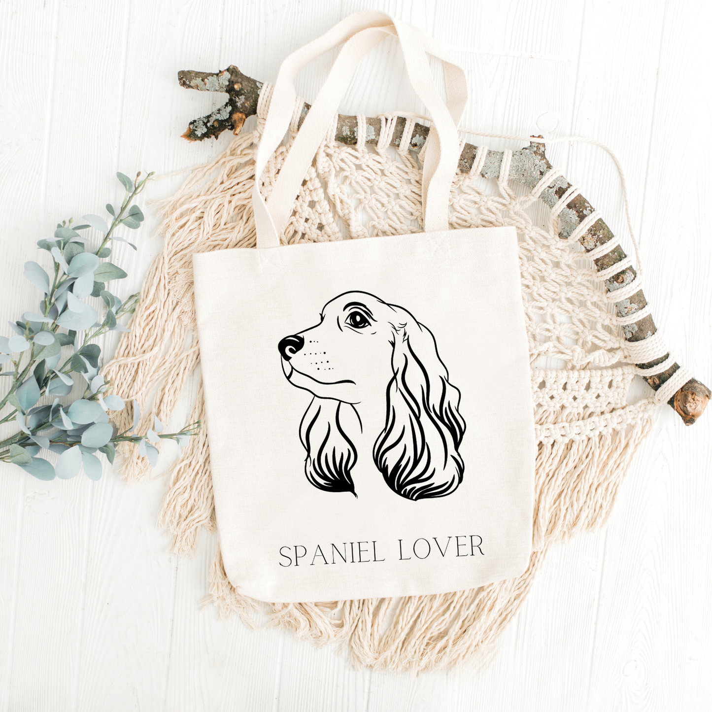 Spaniel Lover Tote Bag image 5