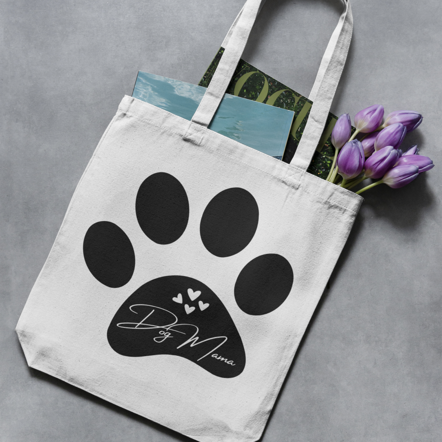 Dog Mama Tote Bag image 0