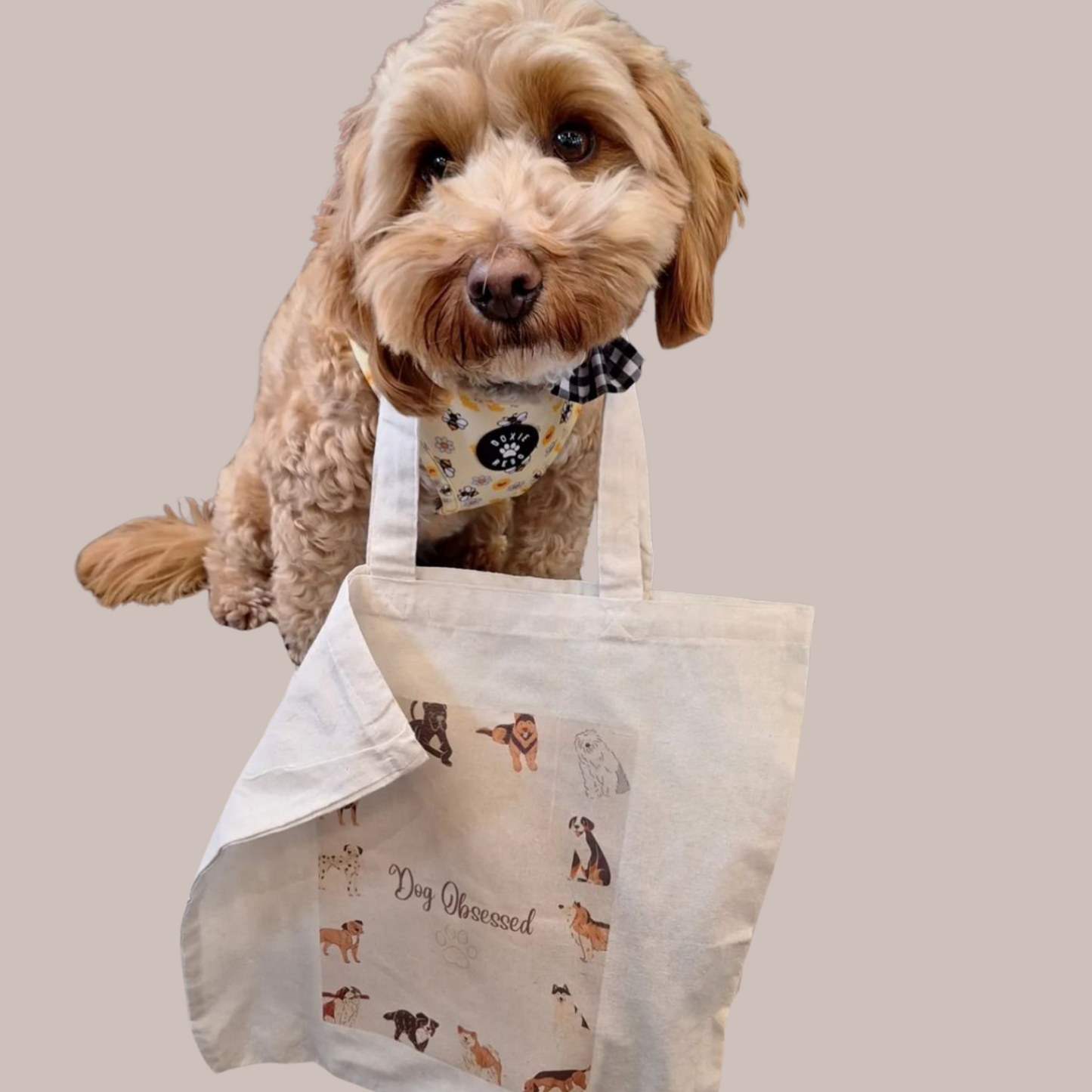 Dog Obsessed Tote Bag image 1