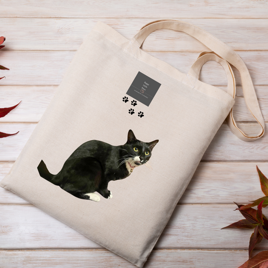 Personalised Cat Tote Bag image 5
