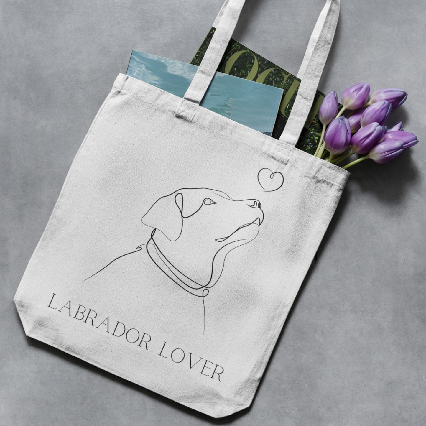 Labrador Lover Tote Bag image 1