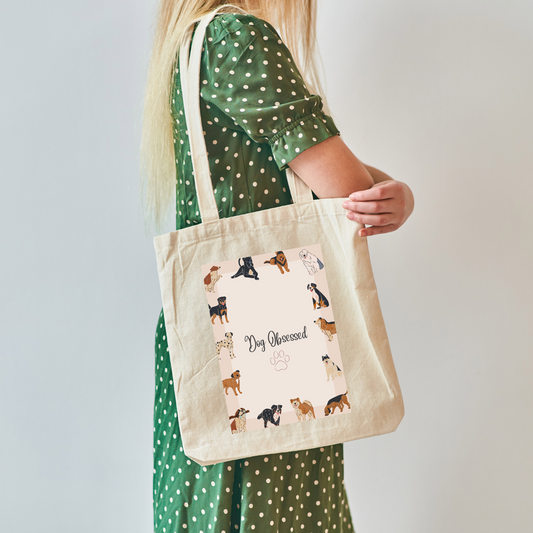 Dog Obsessed Tote Bag image 4