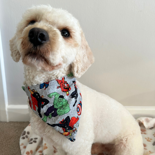 Marvel Avengers Scrunchie Dog Bandana image 0