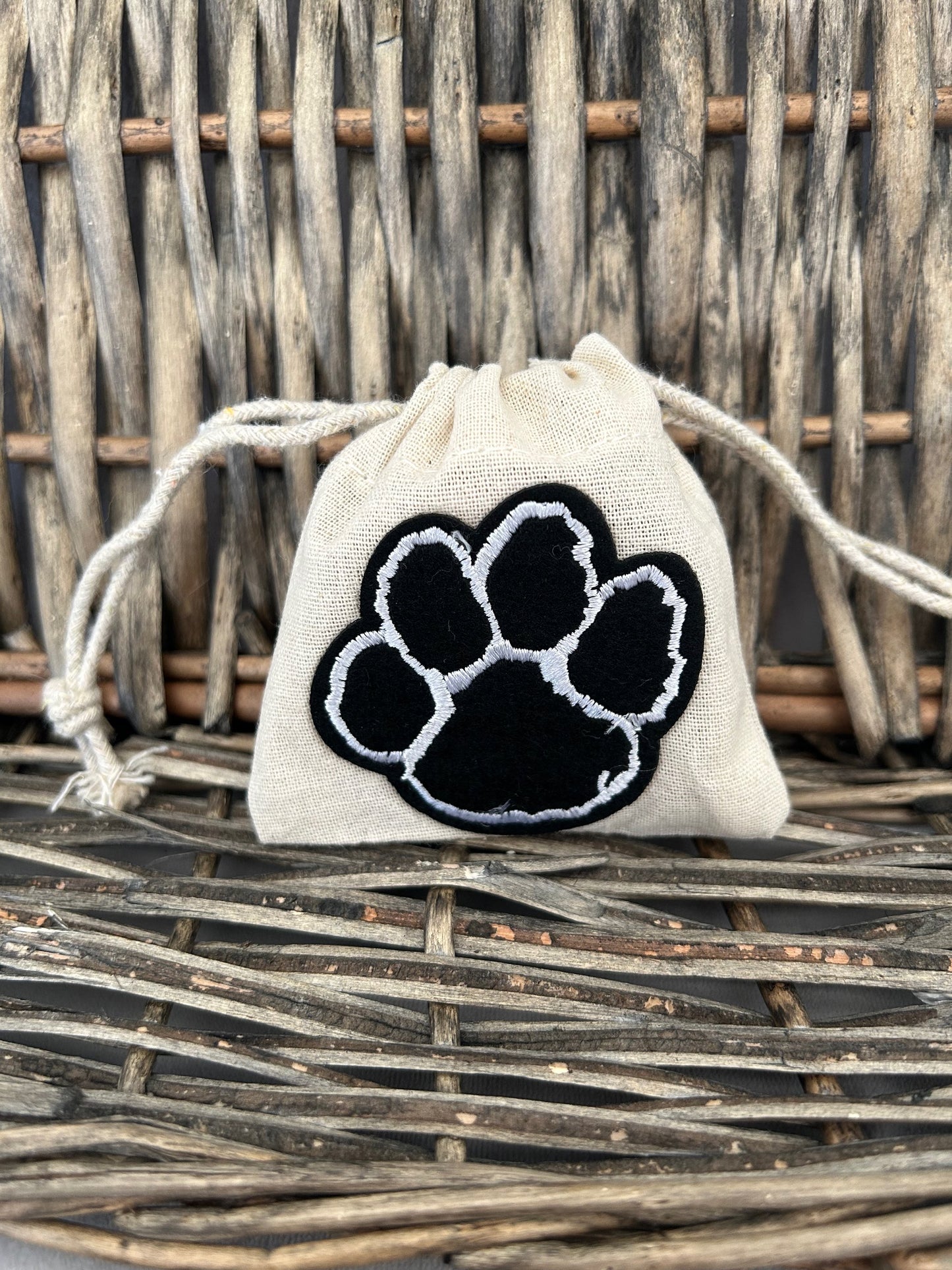 Paw Print Dog Treat Pouch image 0
