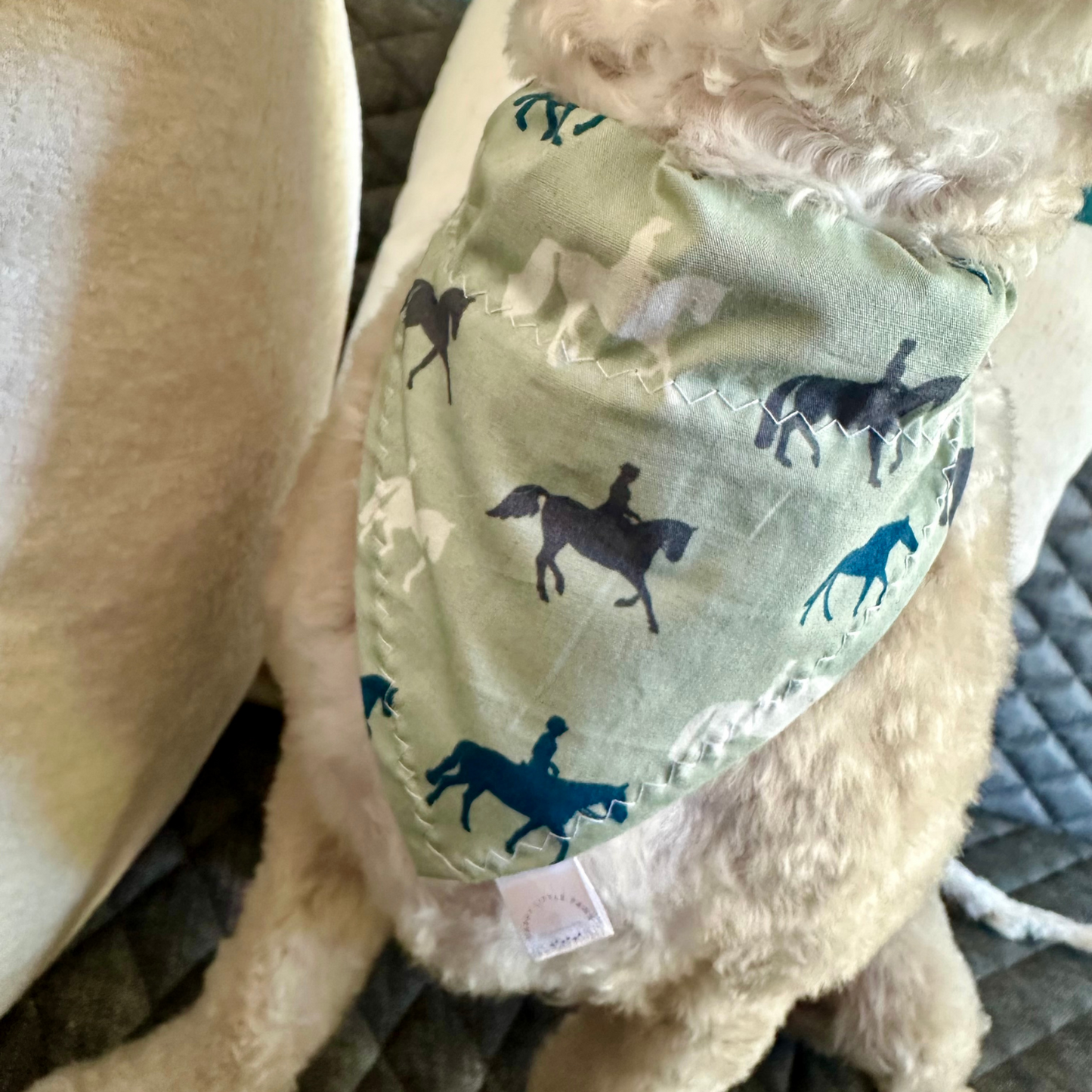 Horse Print Dog Bandana