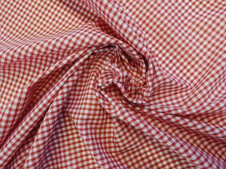Red Gingham Cat Bandana image 1