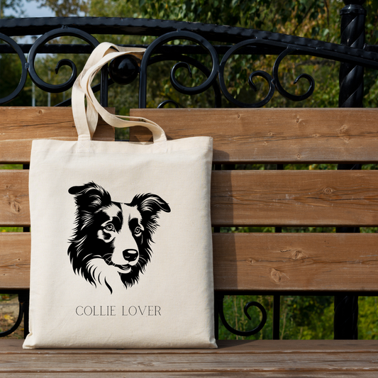 Collie Lover Tote Bag image 0