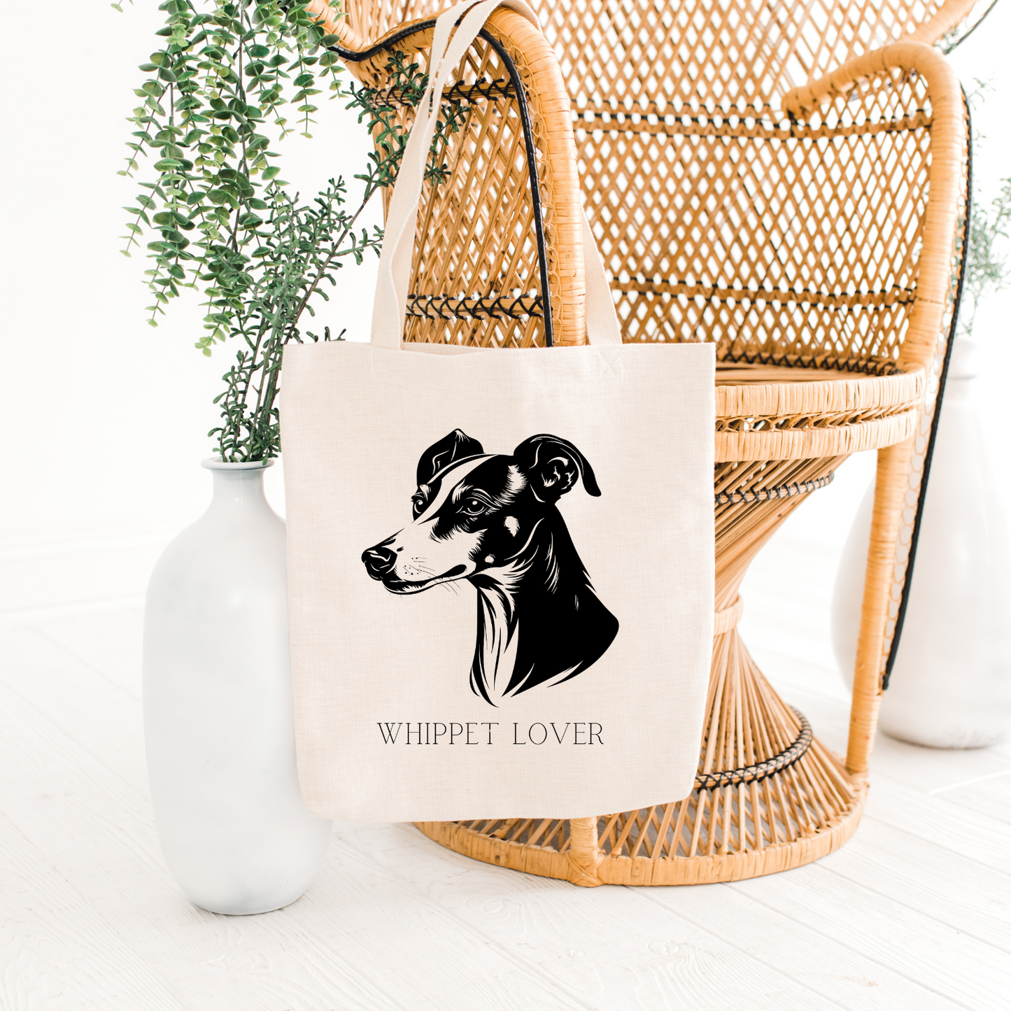 Whippet Lover Tote Bag image 0