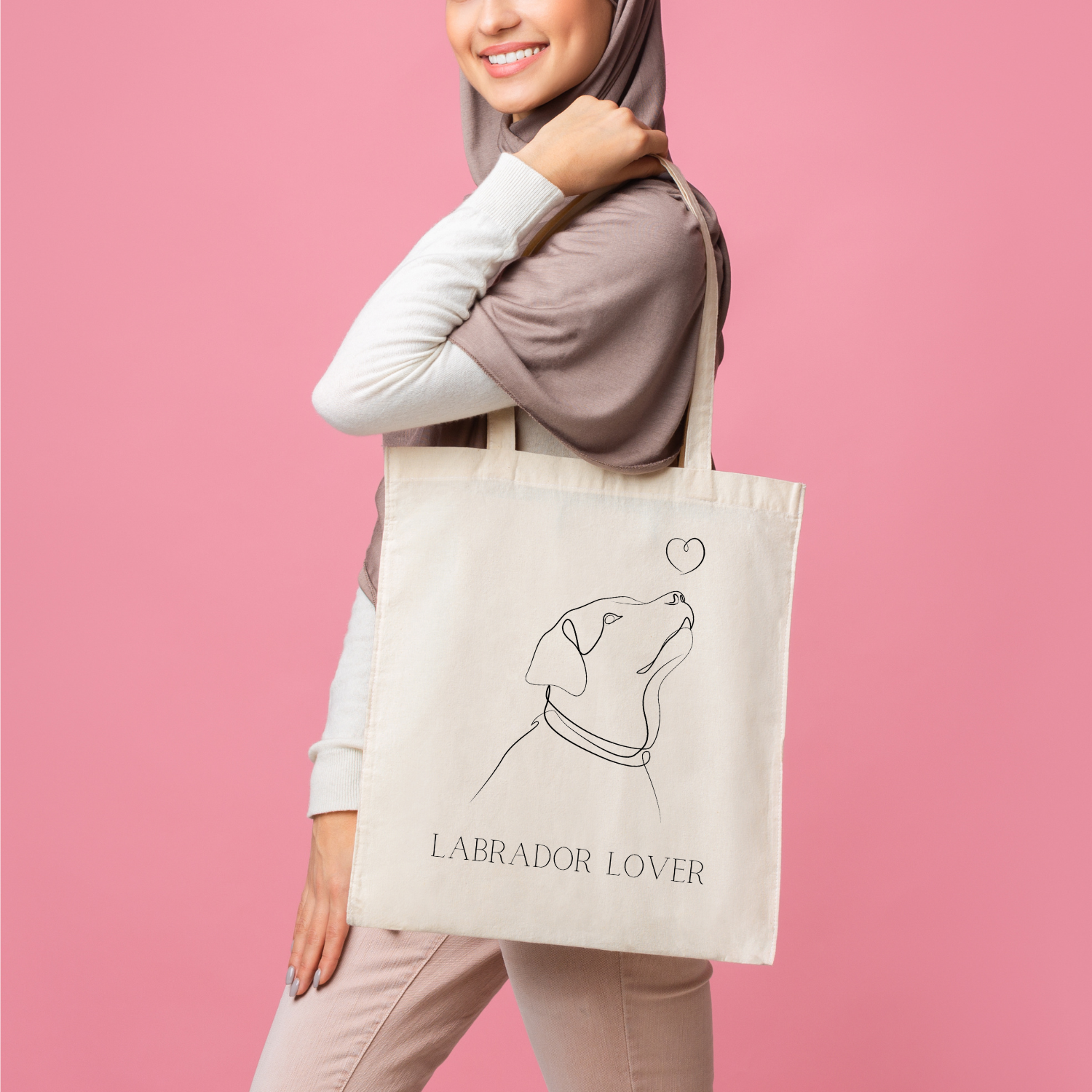 Labrador Lover Tote Bag image 6