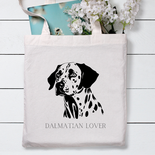 Dalmatian Lover Tote Bag image 1