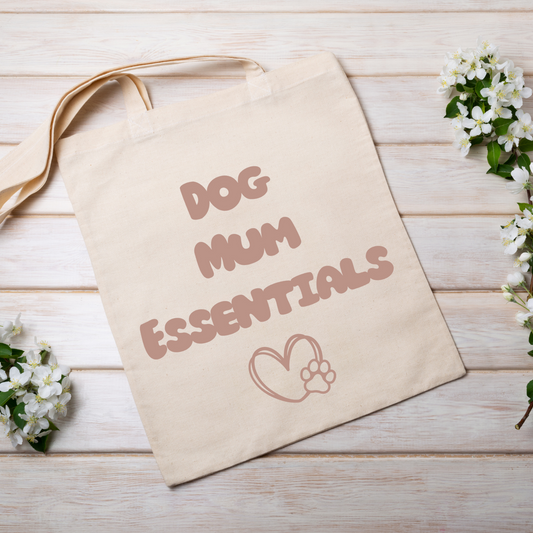 Dog Mum Essentials Tote Bag image 1