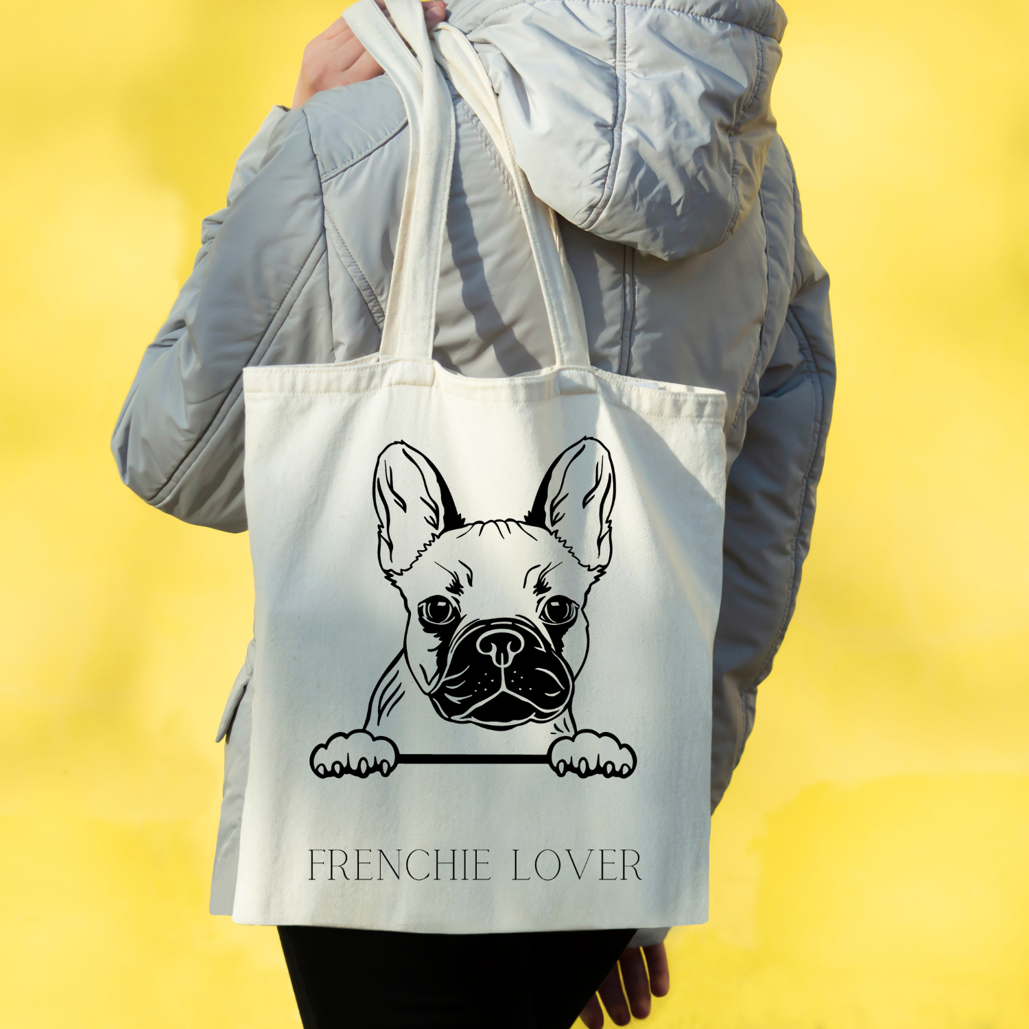 Frenchie Lover Tote Bag image 3