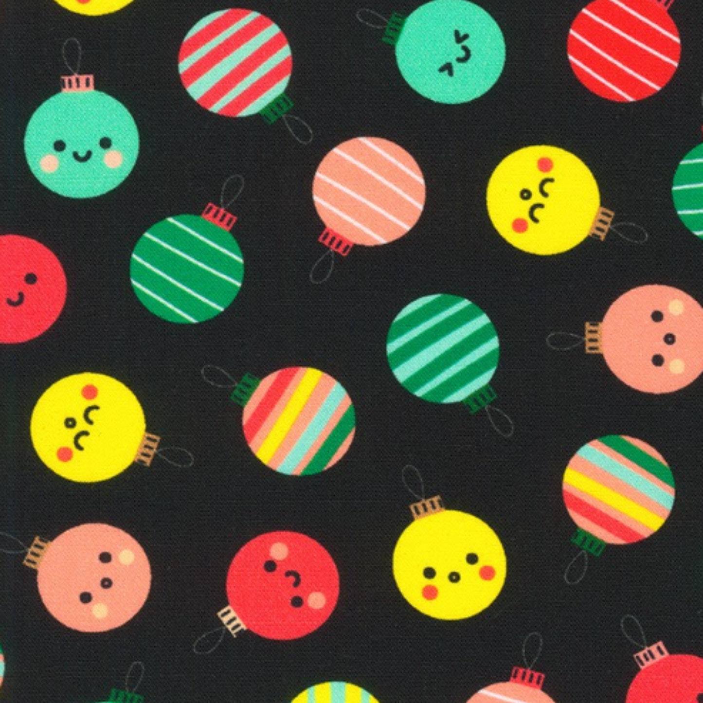 Christmas Bauble Print Dog Bandana