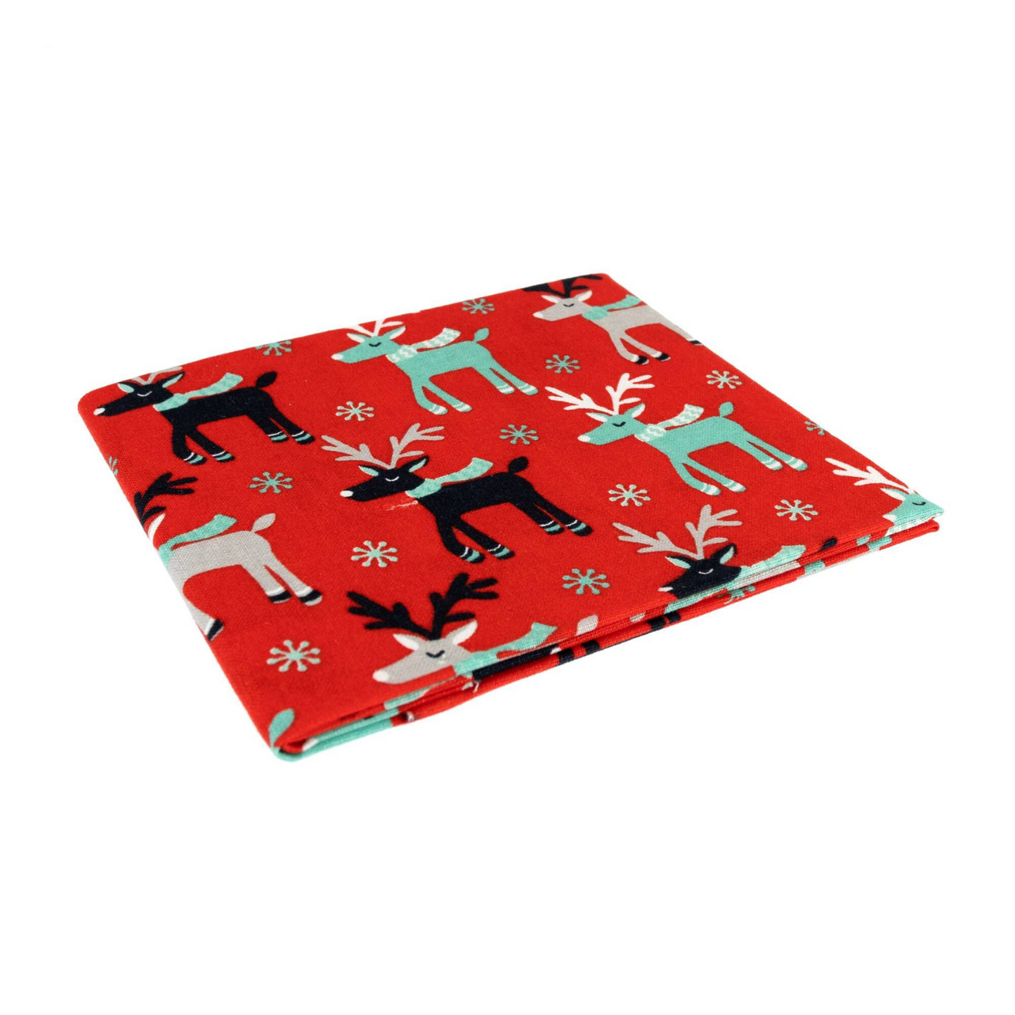Christmas Red Reindeer Dog Bandana
