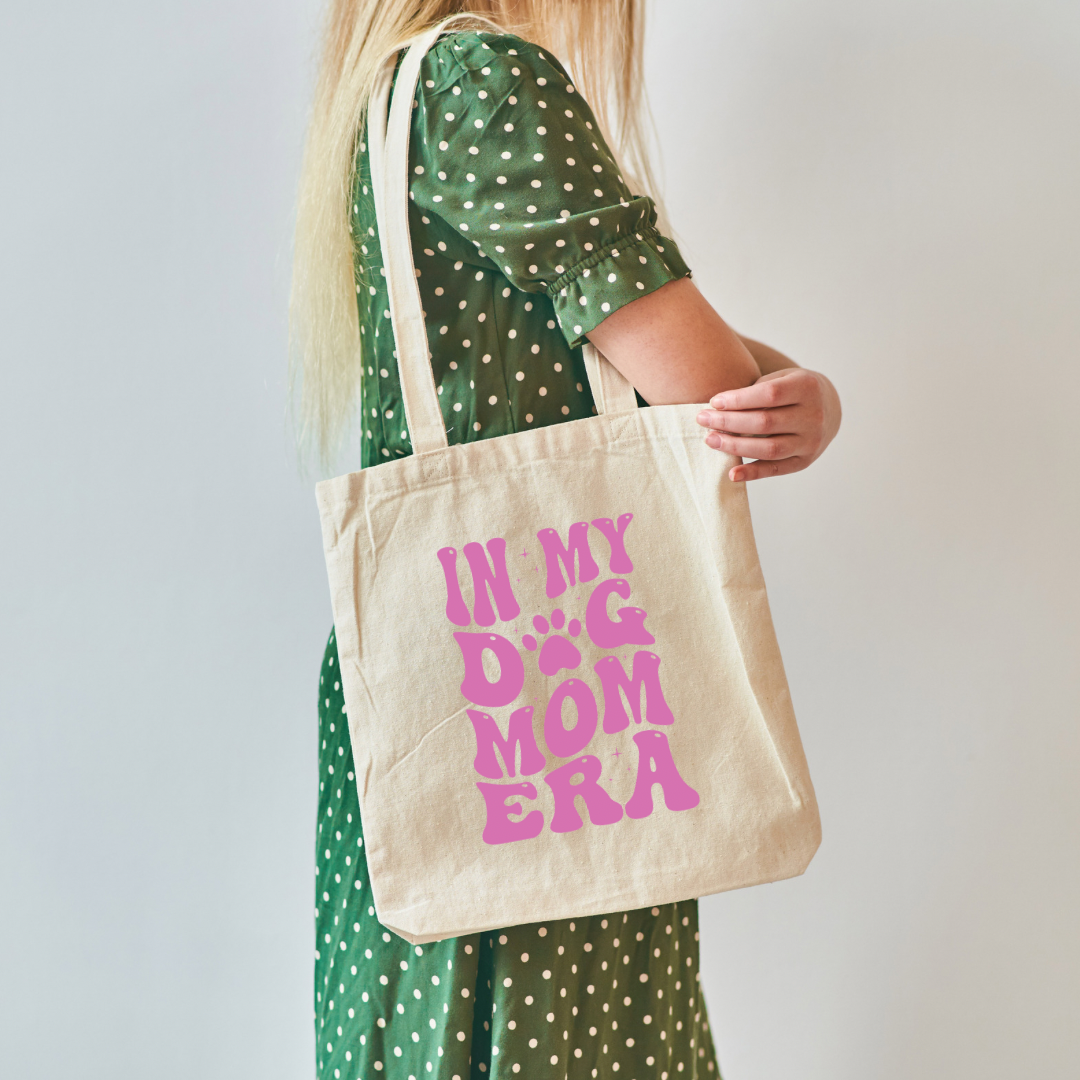 In My Dog Mom Era Tote Bag image 0