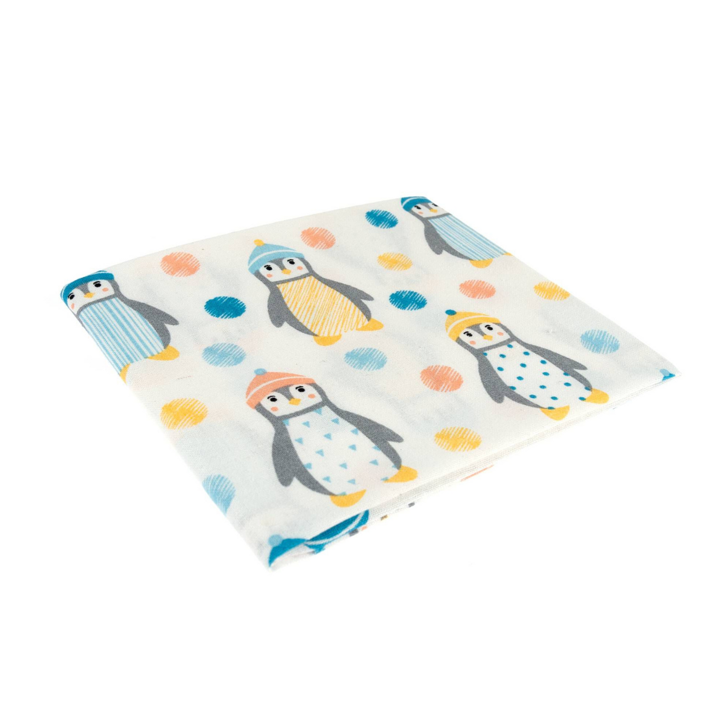 Christmas Penguins in Hats Dog Bandana