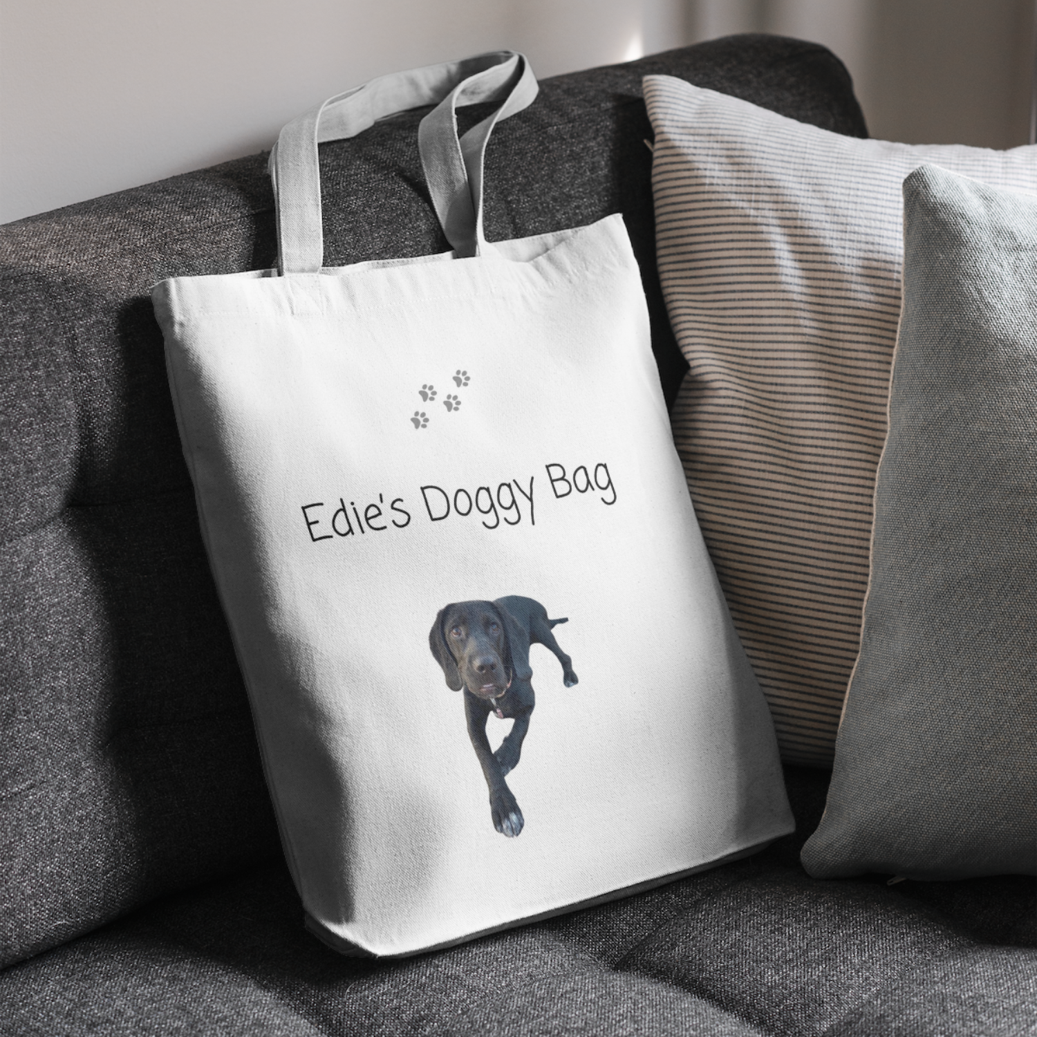 Personalised Dog Tote Bag image 2