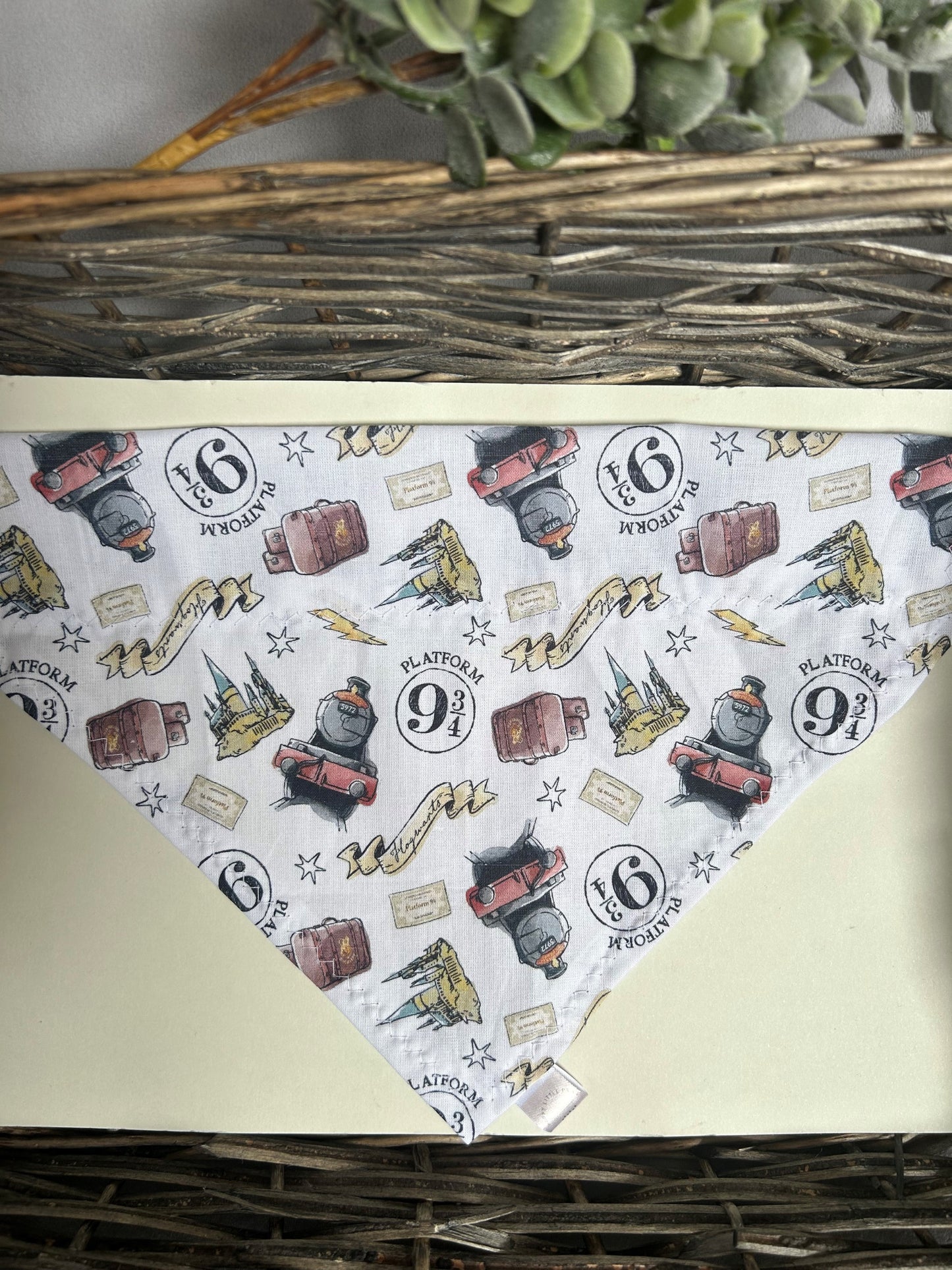 Harry Potter Scrunchie Dog Bandana image 1