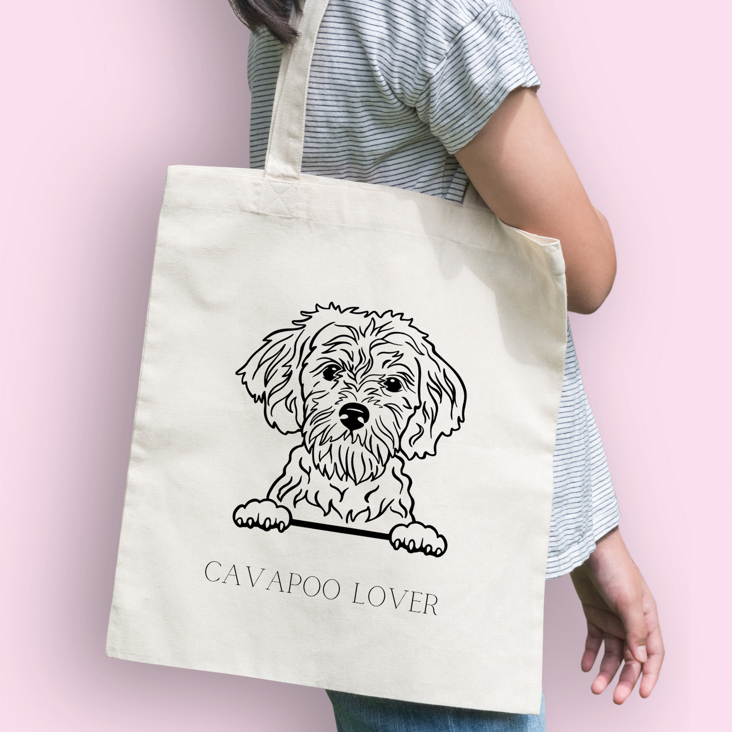 Cavapoo Lover Tote Bag image 0